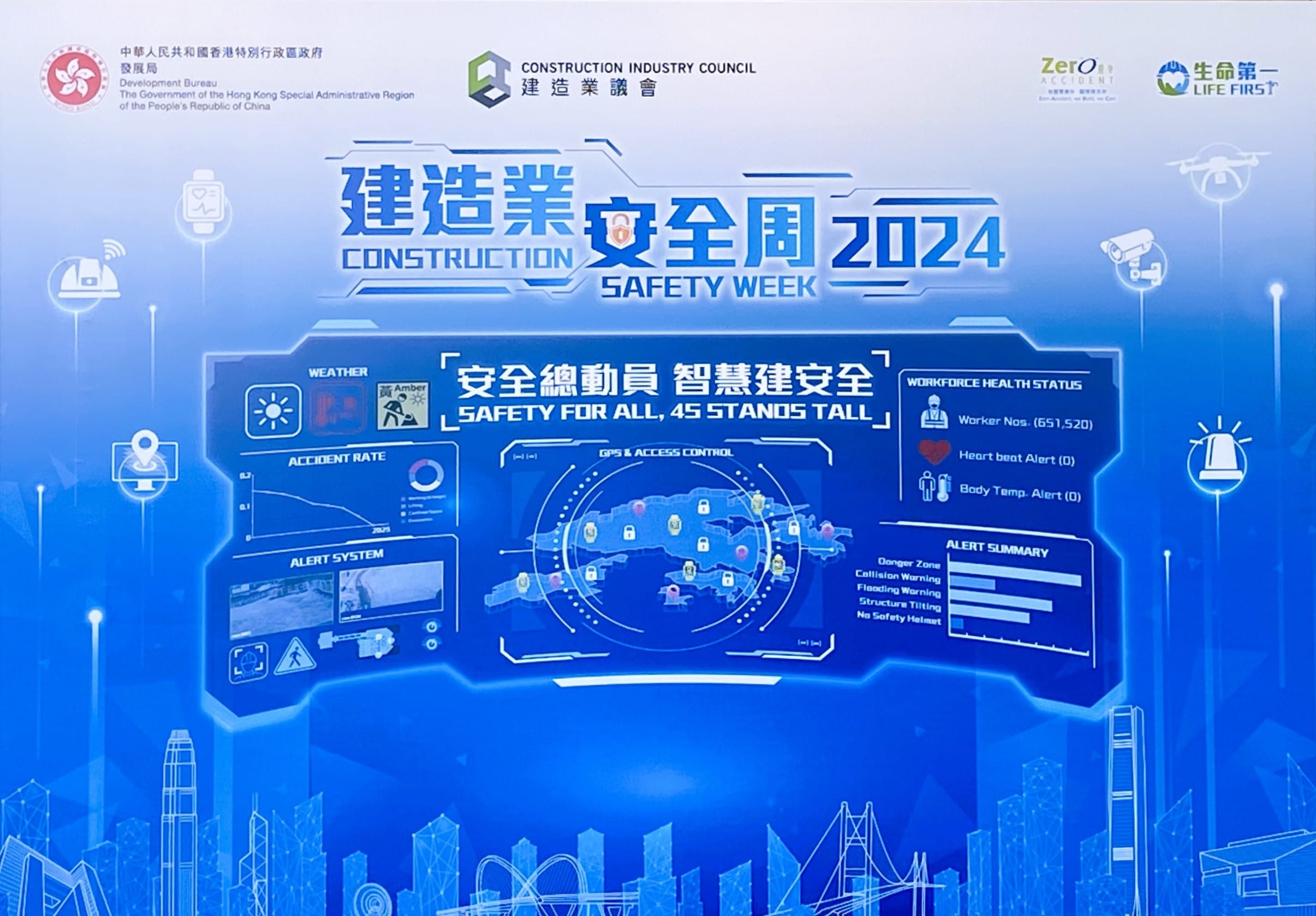 智能護航，HKCLR助力打造安全工地