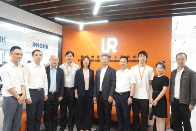 湖南省科學技術廳一行到訪HKCLR，聚焦機器人技術發展