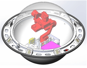 Tumbler Inspection Ball Robot for Sewage Tunnel Inspection